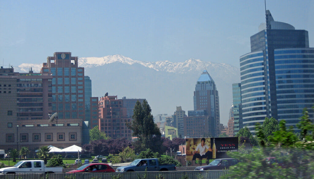 Andes Mountains, Santiago