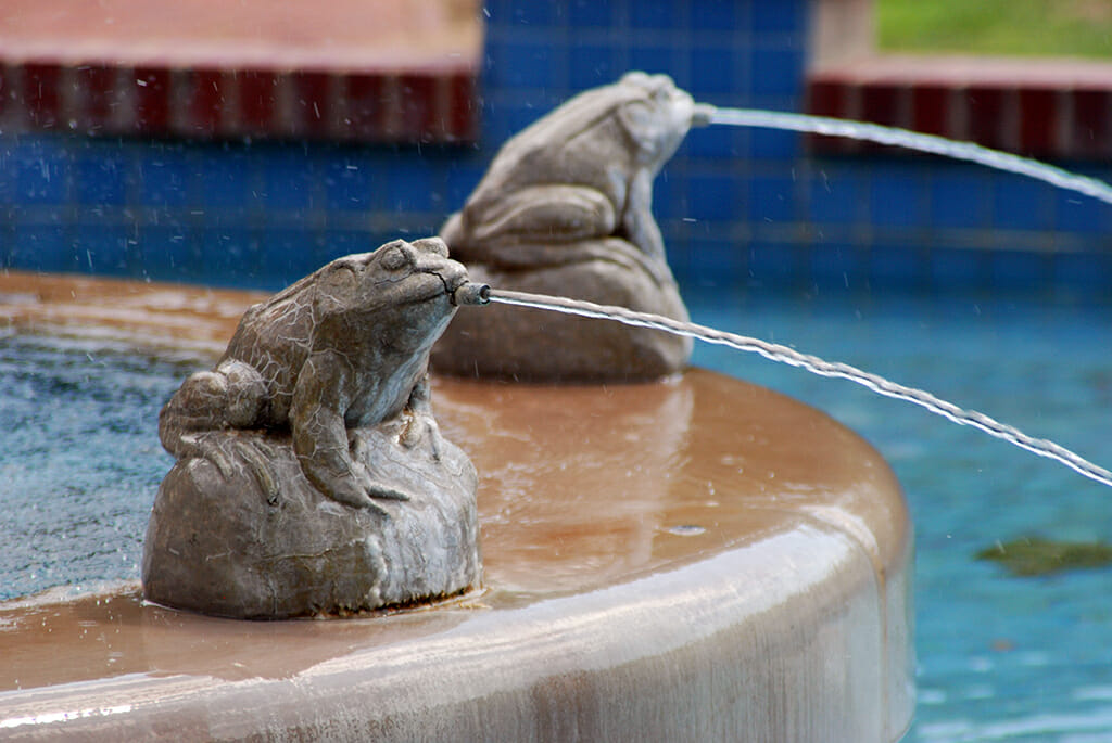 French Lick fountains