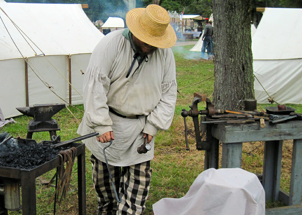 Blacksmith at Beauvoir