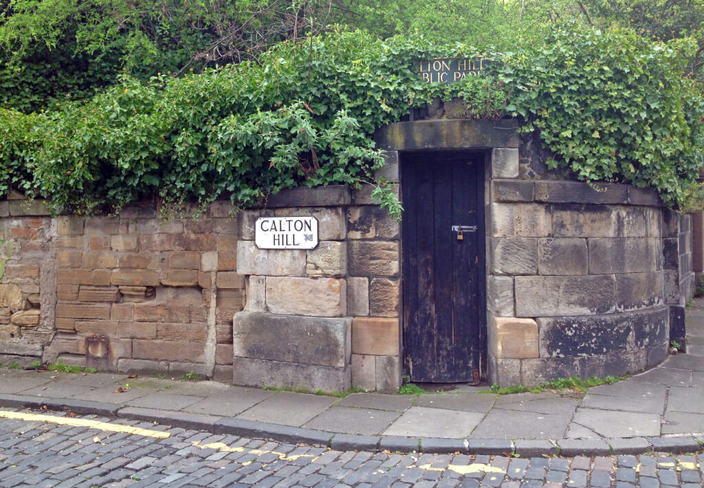 Calton Hill entrance