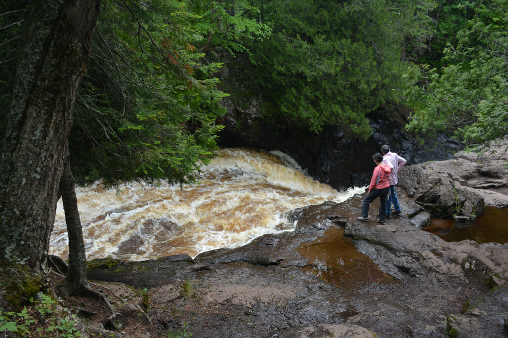 Cascade River waterfall