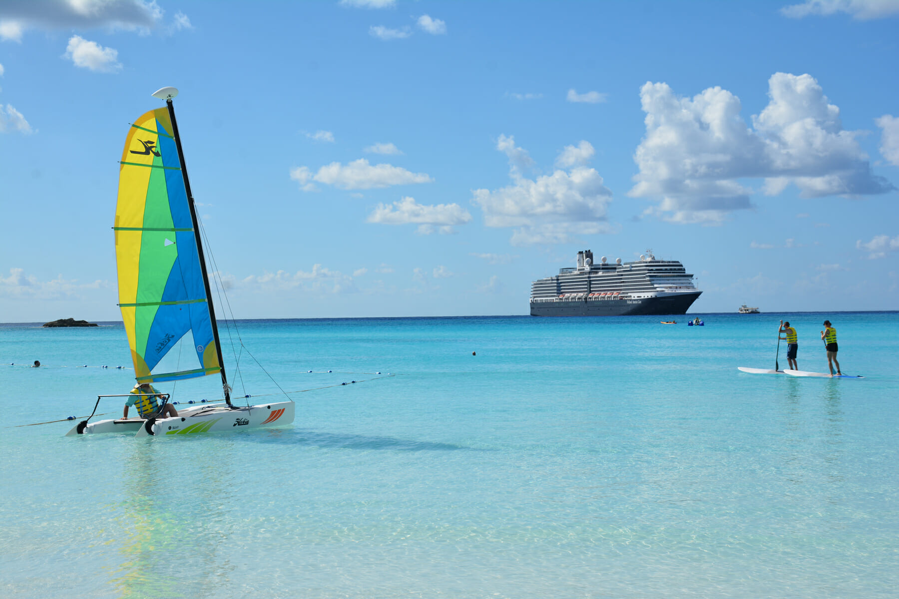 Half Moon Cay Hobie Cat