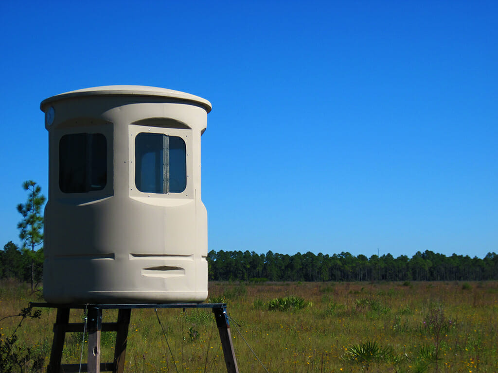 Bird blind Mississippi sandhill crane 