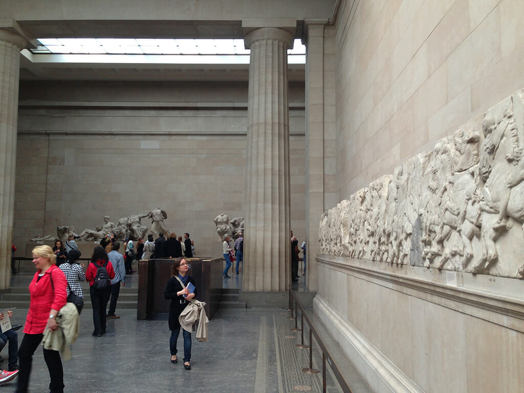 Inside the Parthenon Gallery
