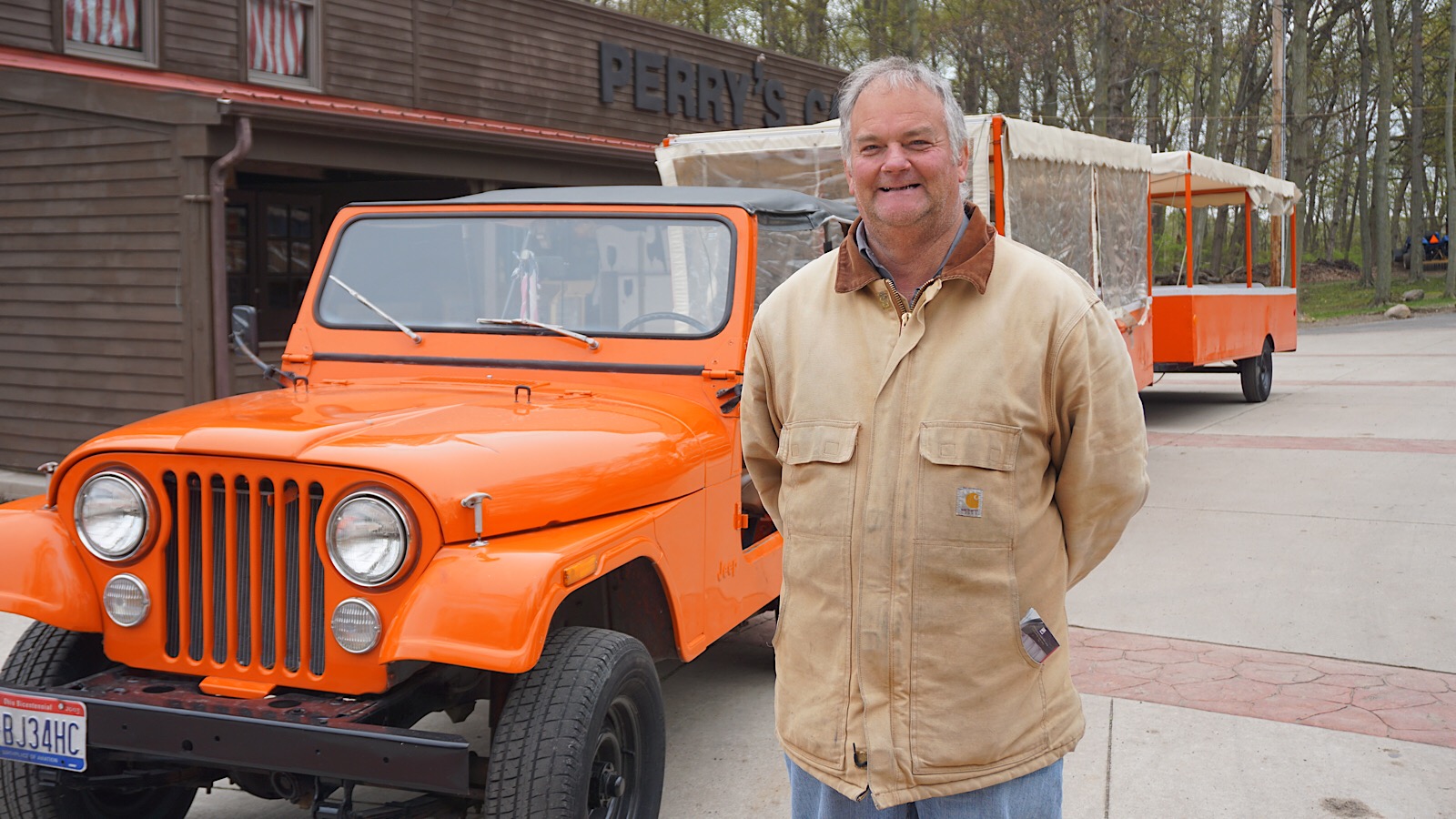 Chip Duggan at Perrys Cave