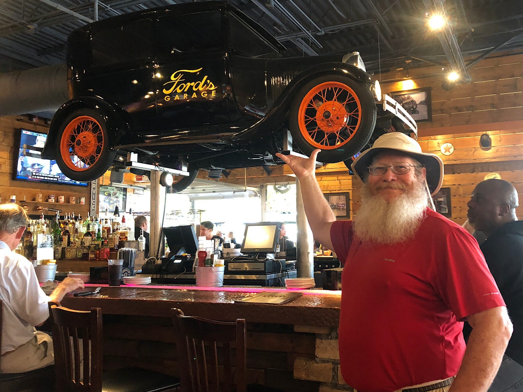 Ford's Garage Model T bar