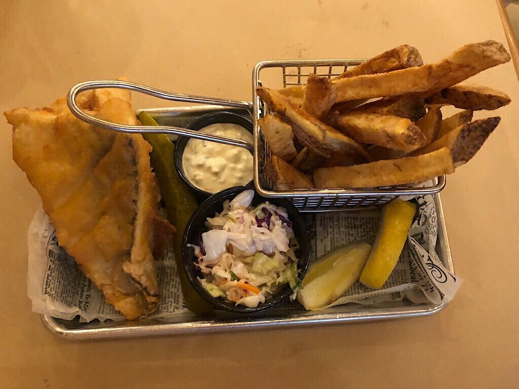 Whitefish at The Inn, Paradise 