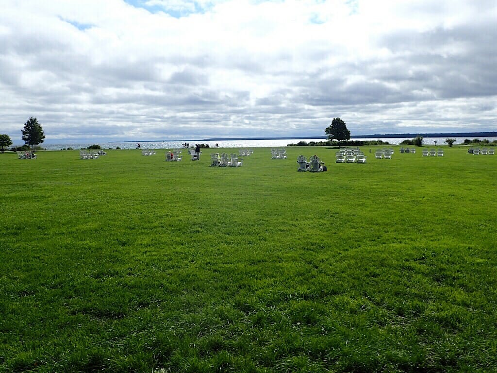 Mission Point Resort lawn