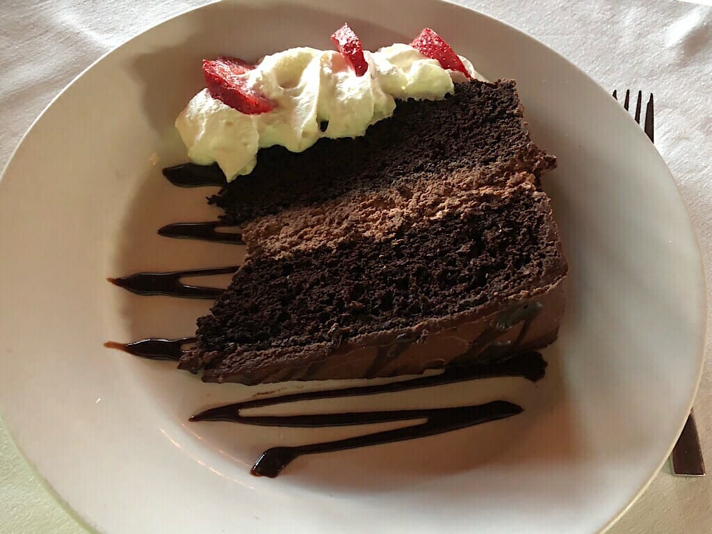 Cake at Mission Point Resort