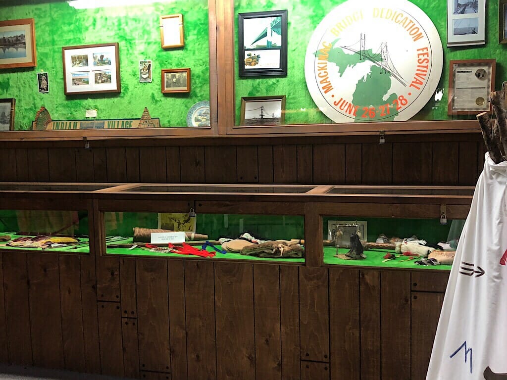 Displays in the corner