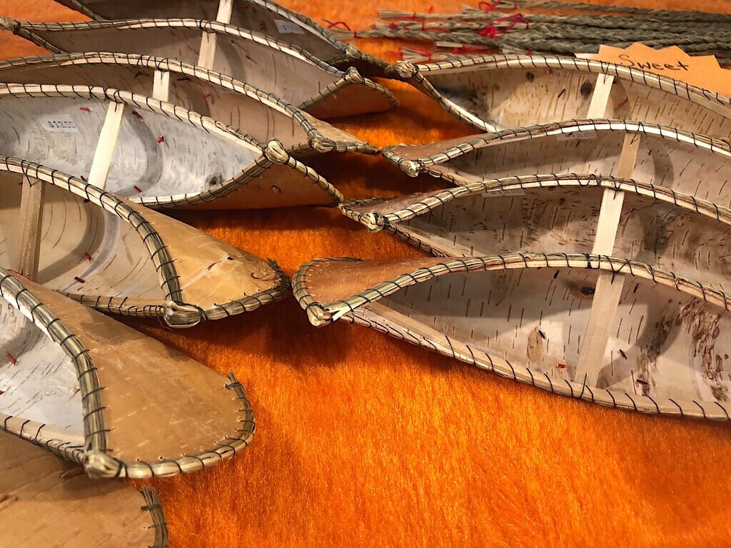 Birch canoes