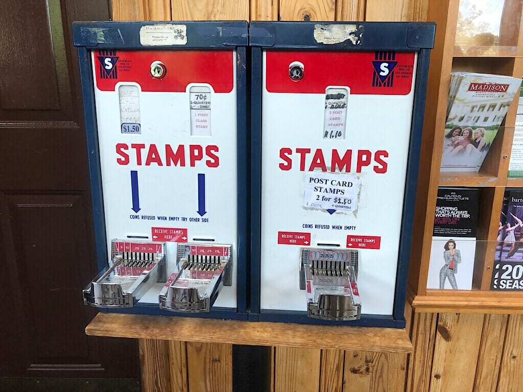 Rock City stamp machines 