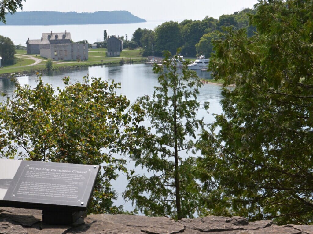 Fayette, Michigan historic site 