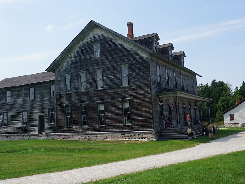 Fayette, Michigan historic site 