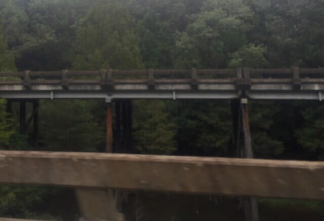 Old US 301 bridge over the Savannah River