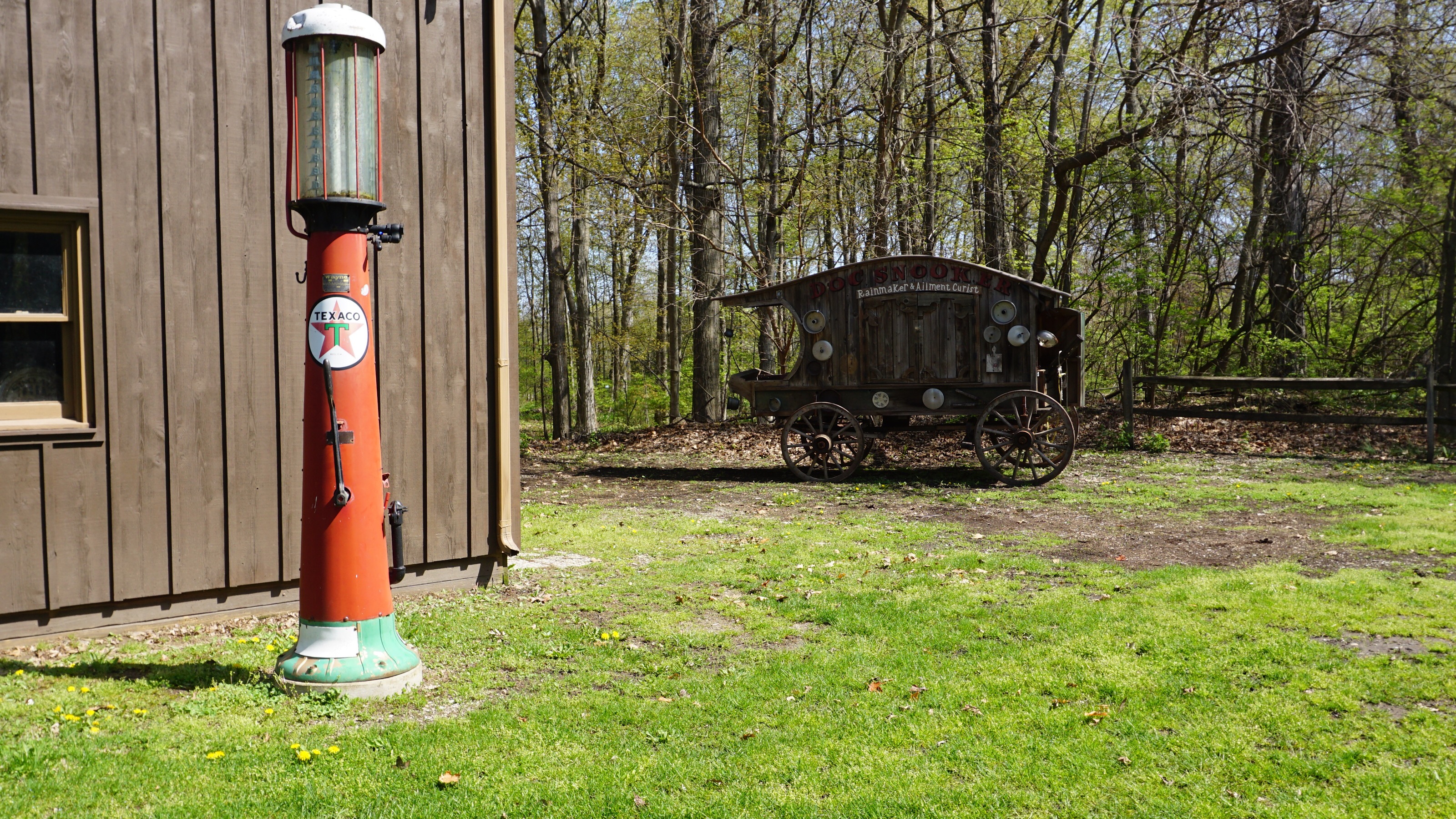 Perrys Cave gas pump