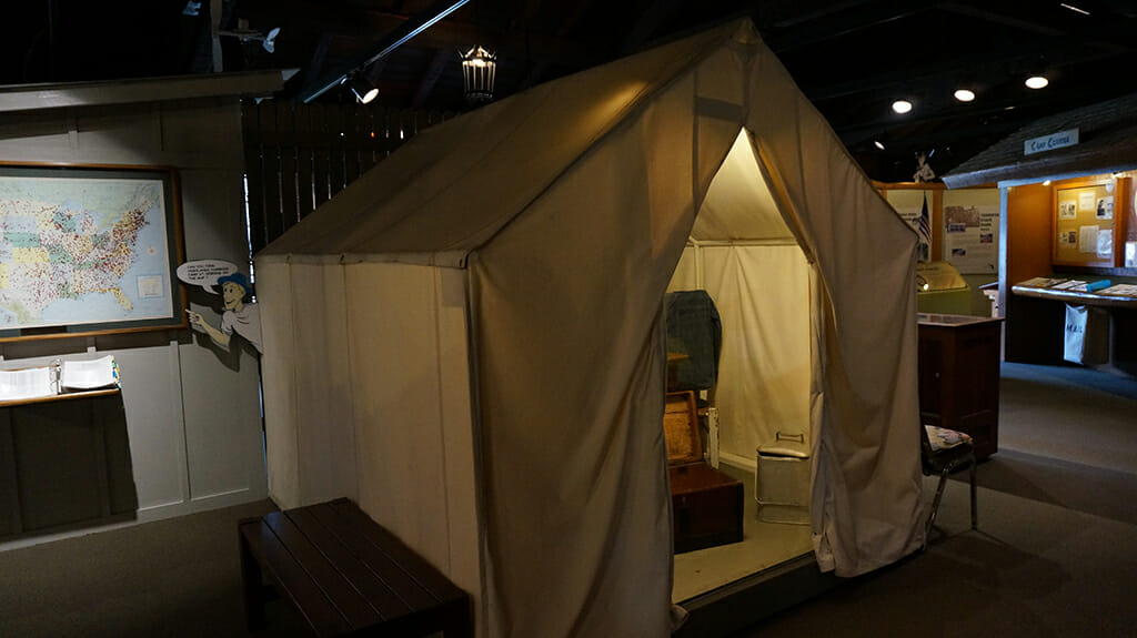 Replica CCC tent