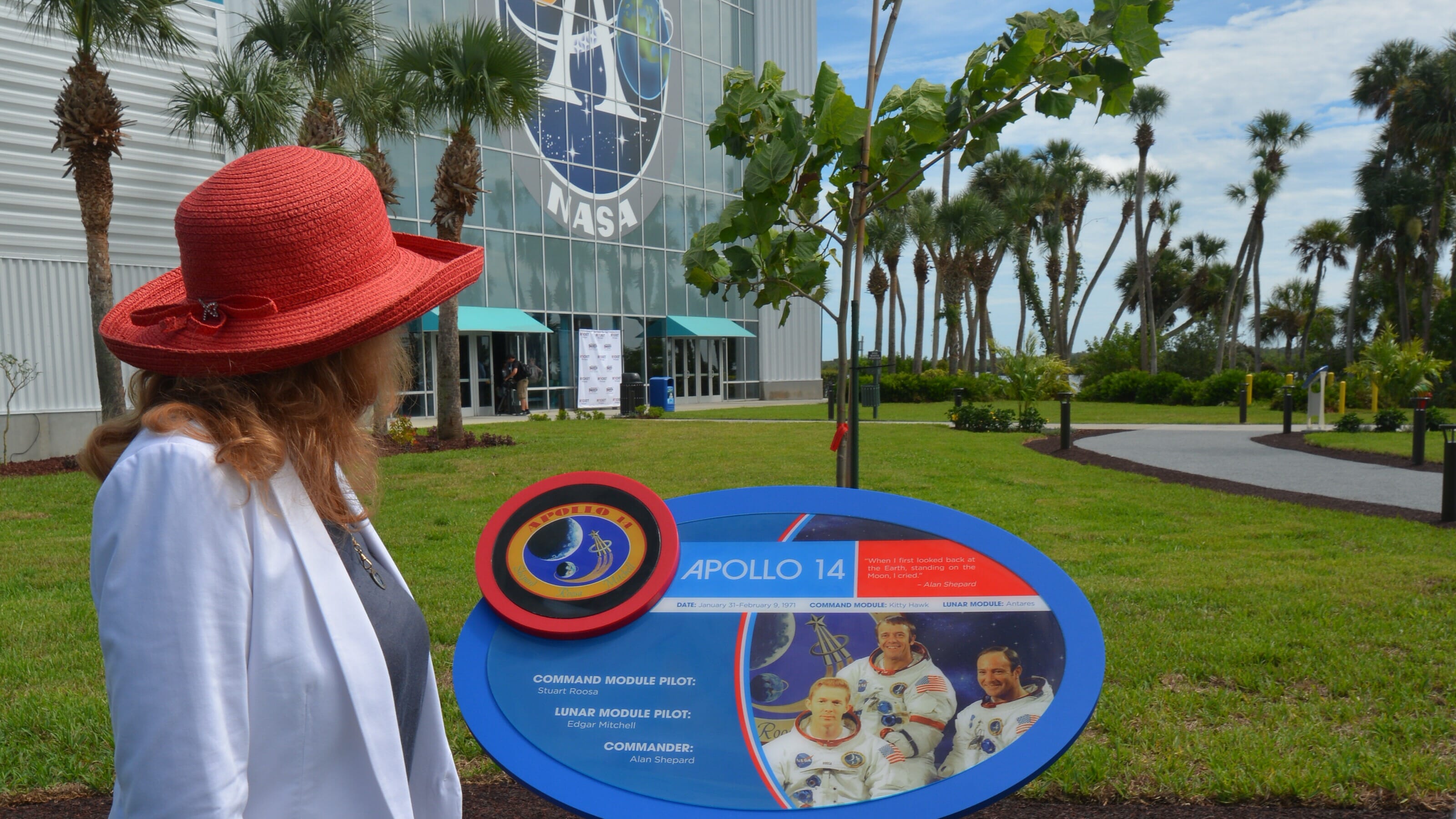 Rosemary Roosa Moon Tree Garden Apollo 14