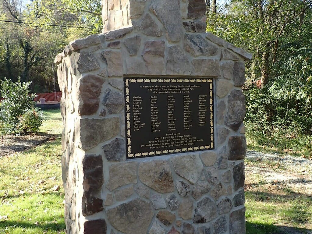 Blue Ridge Chimney Monument
