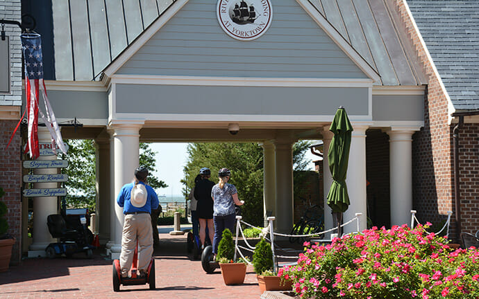 Segway tour in Yorktown