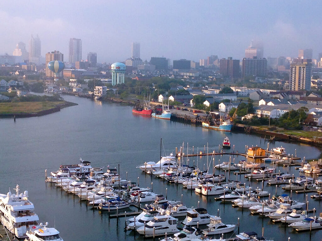 View of Atlantic City from the Golden Nugget