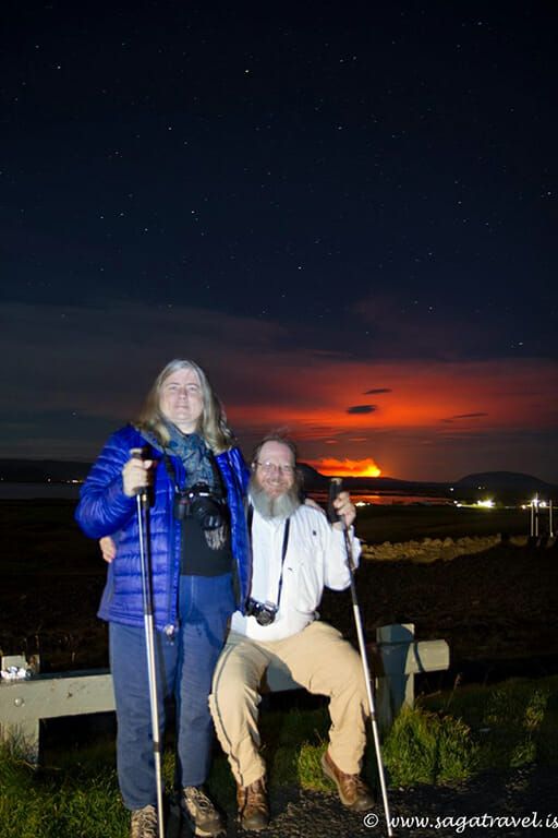 Sandra and John in Iceland