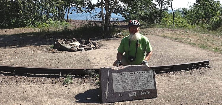 Rocket launch site Keewenaw