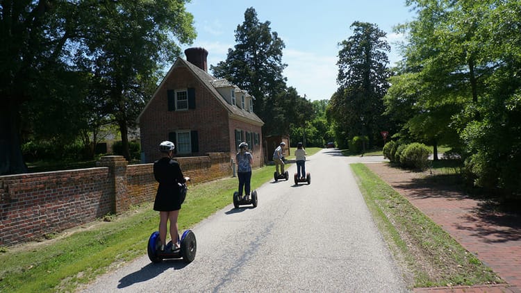 Yorktown historic district by Segway