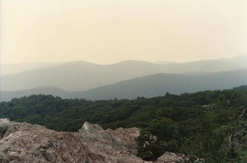 Appalachian Trail on Bearfence Mountain