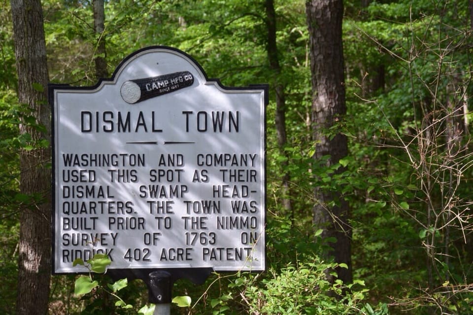 Dismal Town marker